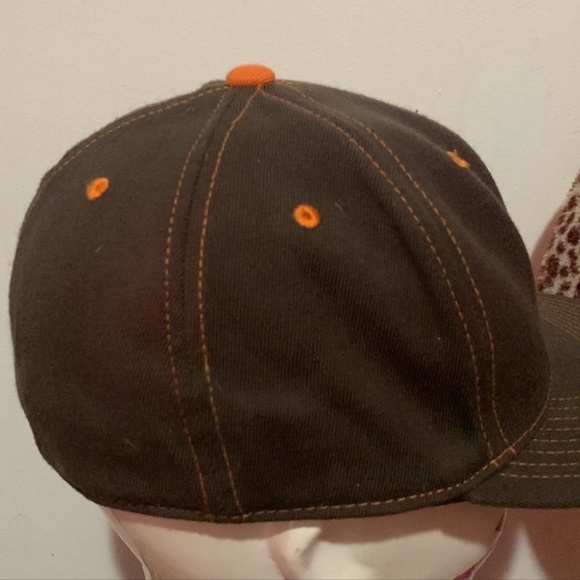 💋3/30 Burton brown and orange flex fit ball hat 210 fitted - Picture 6 of 6